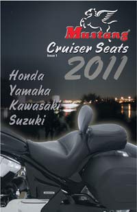 Honda, Kawasaki, Yamaha, Suzuki replacement seats catalogue