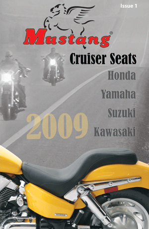 Honda, Kawasaki, Yamaha, Suzuki replacement seats catalogue